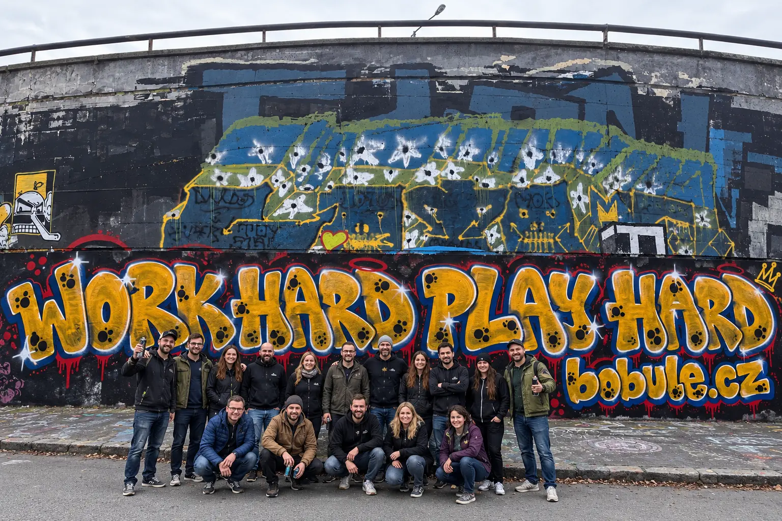 Graffiti teambuilding